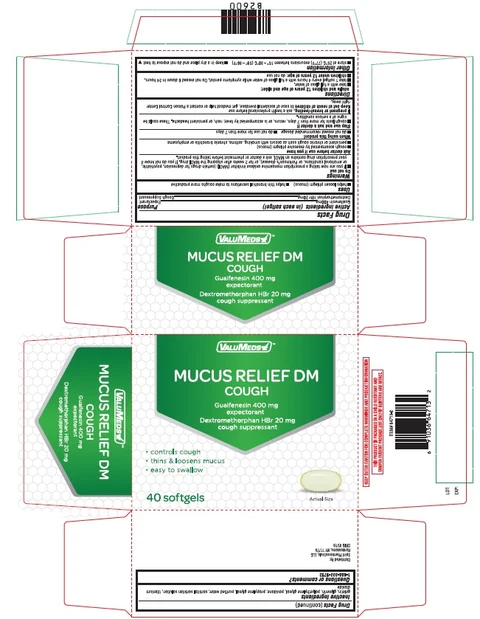 MUCUS RELIEF DM packaging