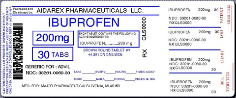 Ibuprofen 포장