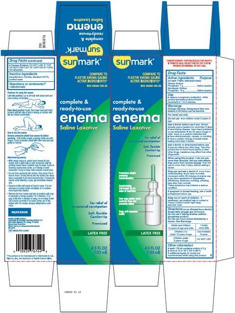 Sunmark Saline Single Laxative 포장