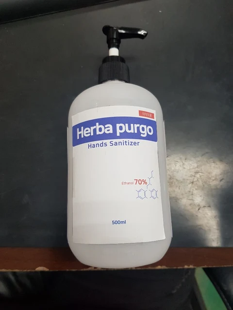 Herba Purgo Hands Sanitizer Gel(Ethanol) 포장