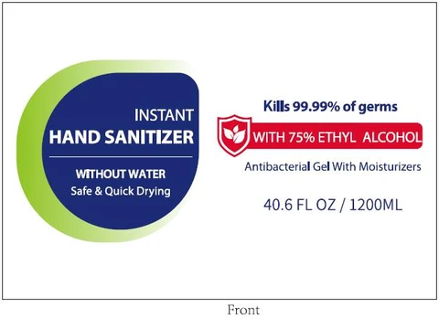 INSTANT HAND SANITIZER 포장