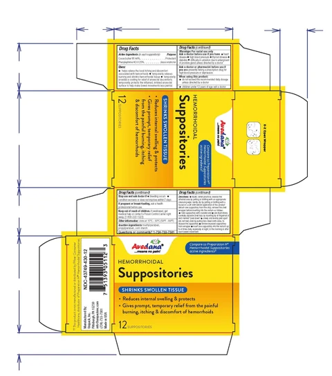 Avedana Hemorrhoidal 포장