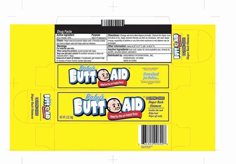 BABYS BUTT AID 포장