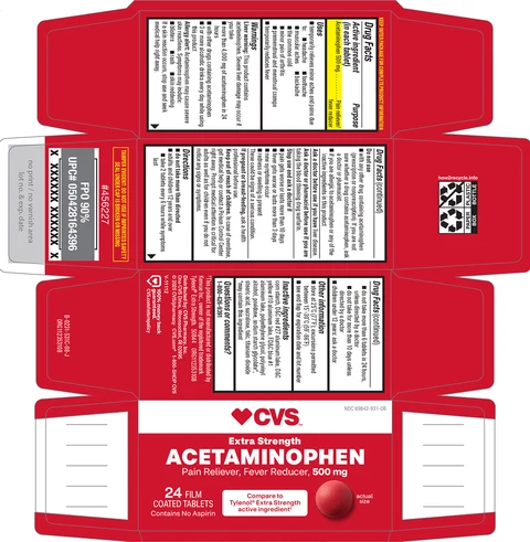 AcetaminophenExtra Strength 포장
