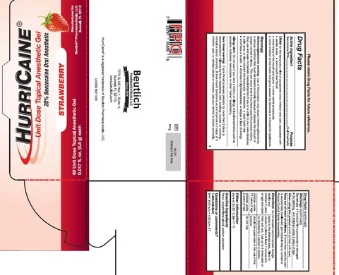 60ct box unit dose gel Strawberry