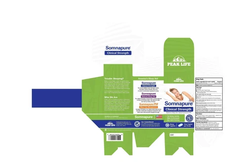 SomnapureClinical Strength packaging