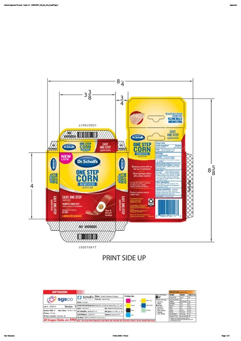 Scholls Wellness Company LLCOne Step Corn Removers 포장
