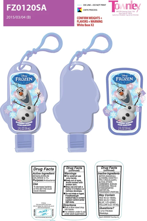 Blueberry Scented Hand Sanitizer 포장