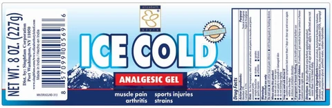 Ice Cold Analgesic 포장