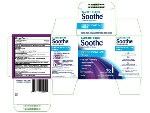 Soothe packaging