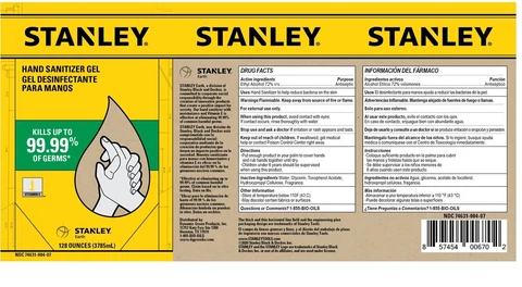 Stanley Hand Sanitizer Gel packaging
