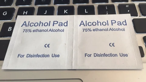 Alcohol pad 포장
