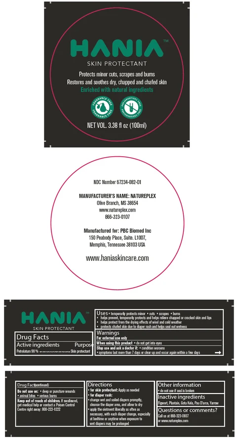 Hania Skin Protectant packaging