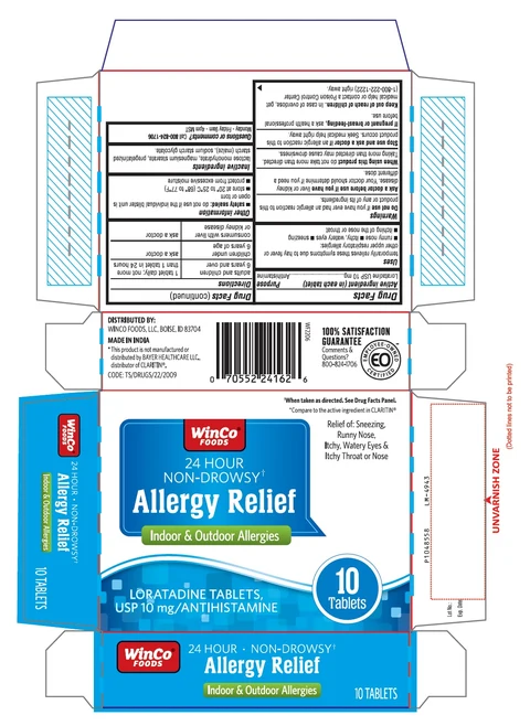 Loratadine packaging