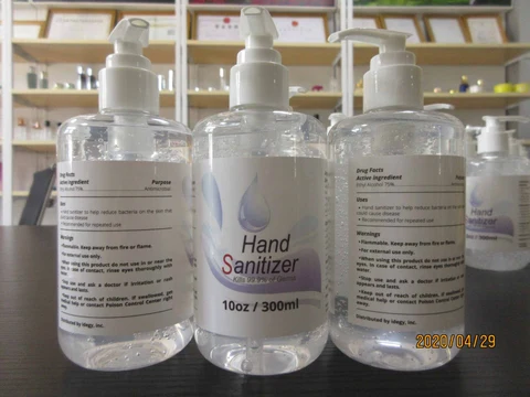 Hand Sanitizer by Sourcery packaging