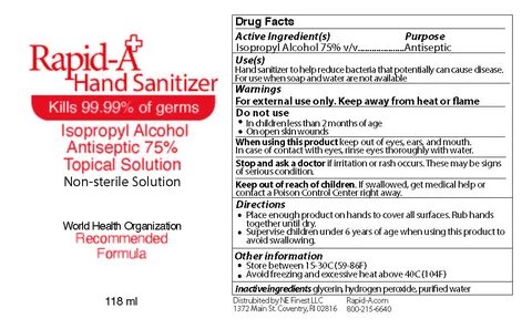 Hand Sanitizer packaging