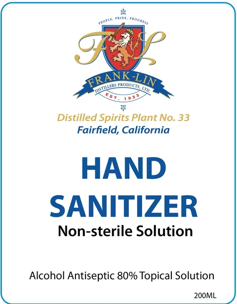 Hand Sanitizer packaging