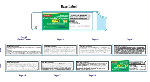 Cetirizine Hydrochloride (Hives Relief) 포장