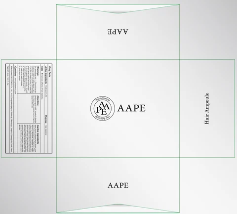 AAPE Hair Ampoule 포장