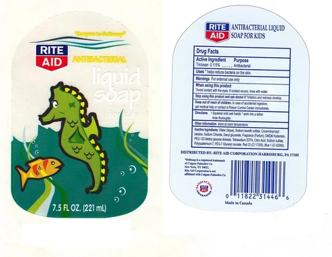 Rite AidAntibacterial packaging