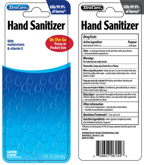 Hand Sanitizer 1.8 oz Antiseptic packaging