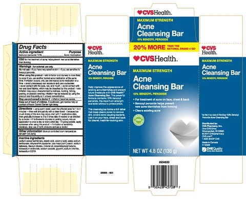 CVS Acne Cleansing Bar packaging