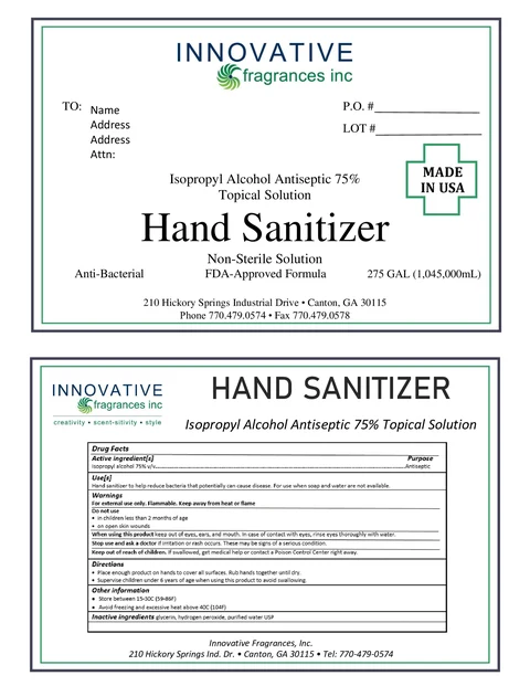 Hand Sanitizer packaging