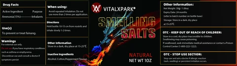 Smelling Salts 포장