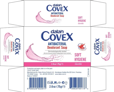 Dalan Covex Antibacterial Deodorant Soft Hygiene 포장