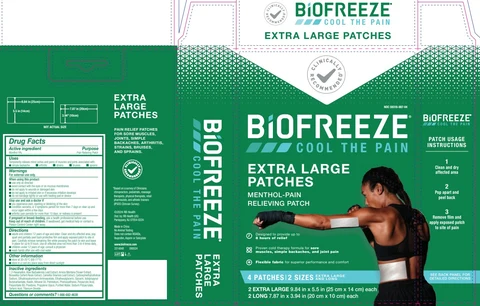 BiofreezeMenthol 포장