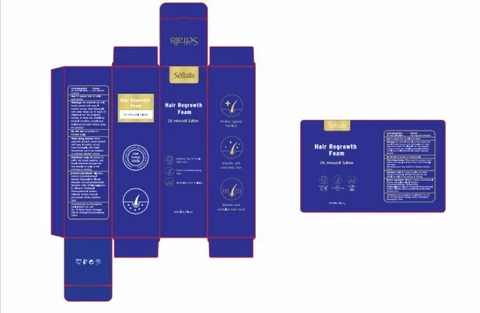 Hair Regrowth Foam packaging