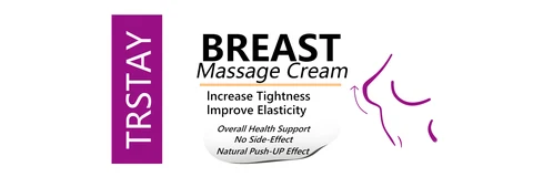 Trstay Breast Massage Cream packaging