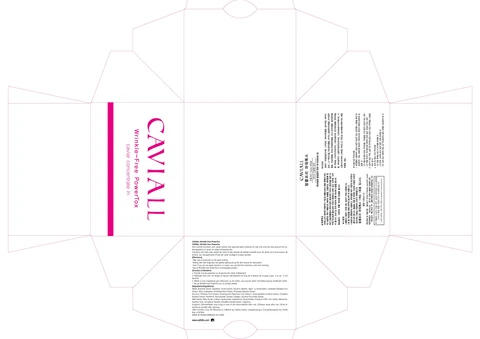 CAVIALL Wrinkle-Free PowerTox packaging