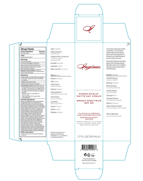 Ingenue packaging