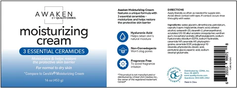 Awaken Moisturizing Cream 포장