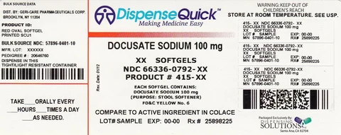 Stool Softener packaging
