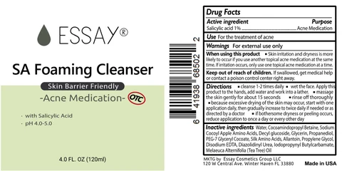 SA Foaming Cleanser 포장