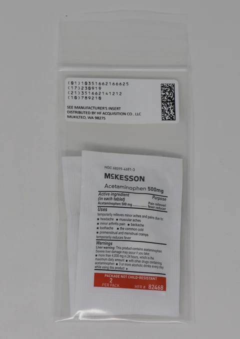 ACETAMINOPHEN 포장