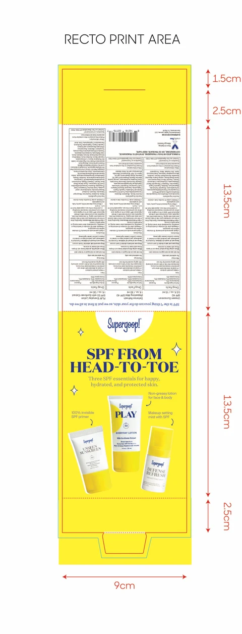 Head to Toe Kit packaging