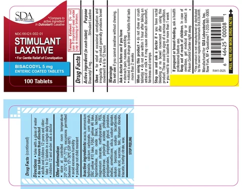 Stimulant Laxative Enteric Coated packaging