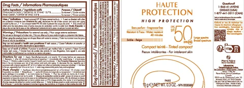 HAUTE PROTECTION High Protection Tinted Compact Broad Spectrum SPF 50 Beige 포장