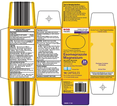 esomeprazole magnesium packaging