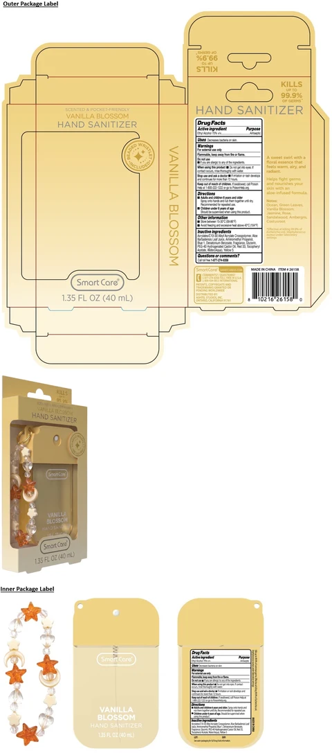 Smart Care VANILLA BLOSSOM HAND SANITIZER 포장