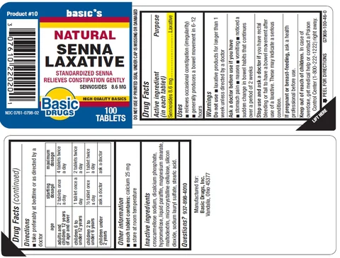 Senna Laxative 포장