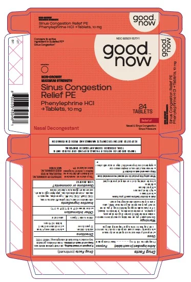 Sinus Congestion Relief 포장