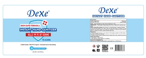 750 ml label