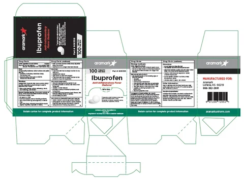 Aramark Ibuprofen 포장