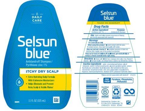Selsun Blue Itchy Dry Scalp 포장