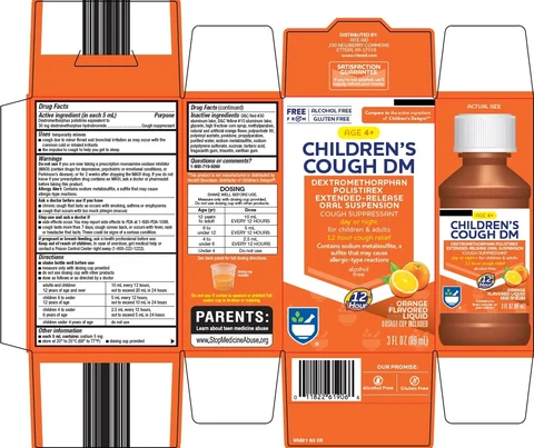 Rite Aid Cough DM packaging