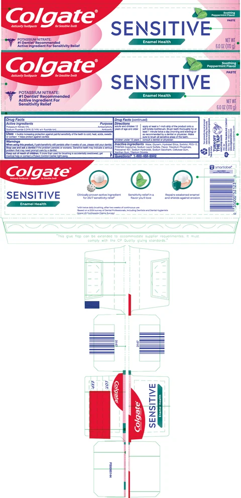 Colgate Sensitive Enamel Health 포장